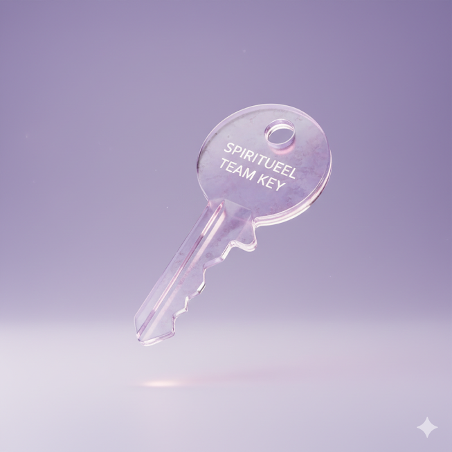 Spirituele Key - Rust, bezinning en helderheid wanneer je het nodig hebt.