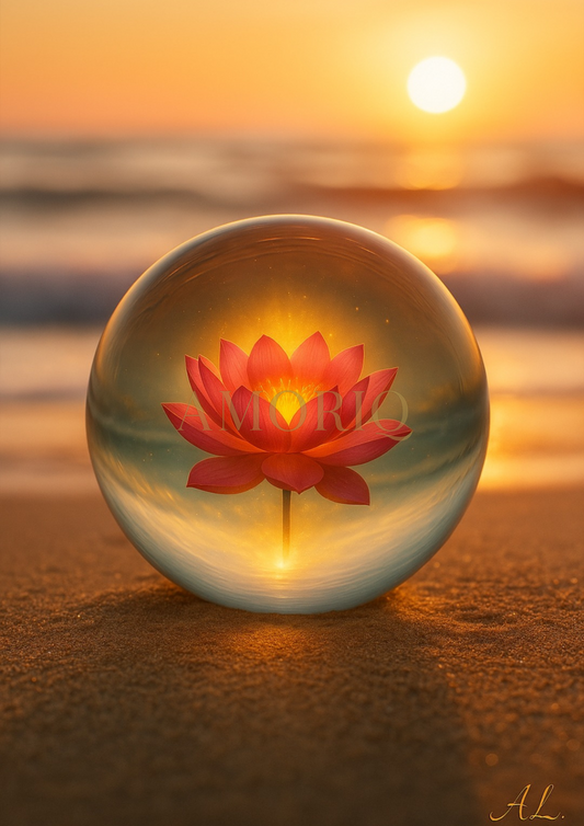Lotus – Inner Awakening at Sunset